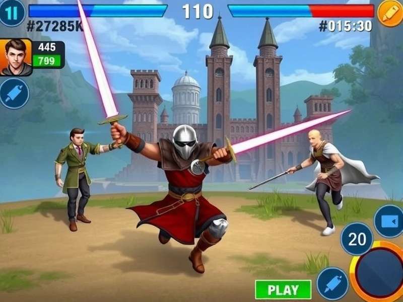 Mace Stalwart Fighter combat scene Mace Stalwart Fighter gameplay screenshot